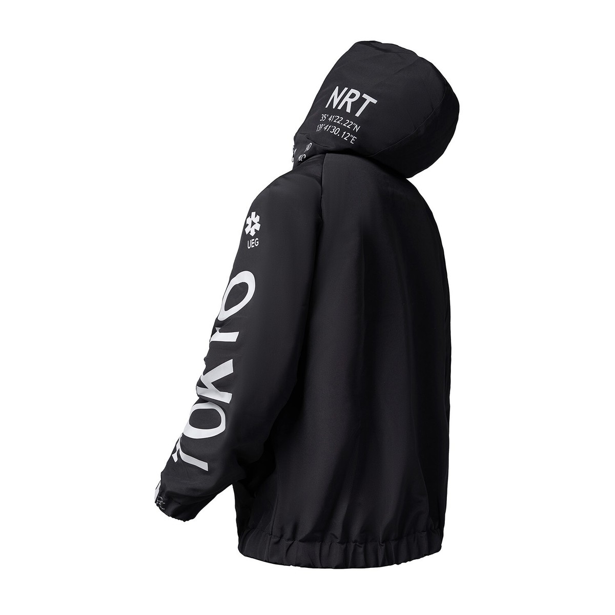 Niepce Zip Up Windbreaker Japanese Streetwear Polyester Blend