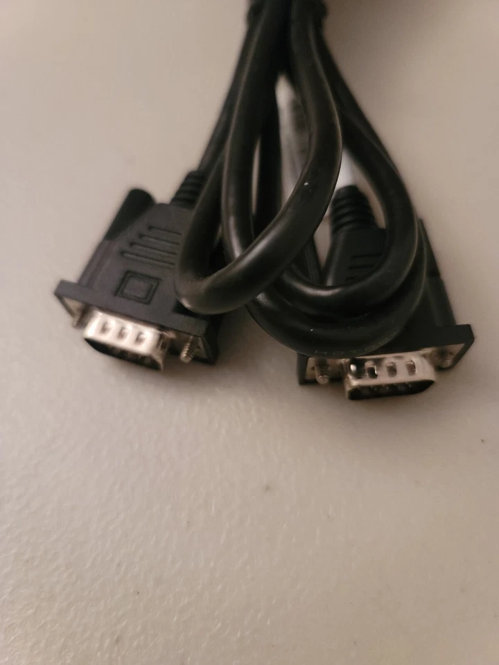 Genuine HP 924318 Male To Male VGA D-SUB Monitor Cable - 15 Pin 6' - New - Image 4 of 4