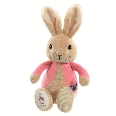 Peter Rabbit / Flopsy Bunny Bean Rattle - Beatrix Potter Baby Gift FAST DISPATCH