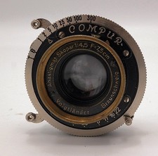Voigtl nder Anastigmat Skopar 7.5cm f/4.5 75mm Compur for Brillant TLR 6x6 WOW 