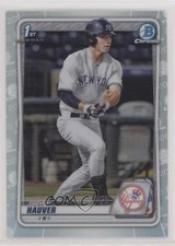 2020 Bowman Draft Chrome Refractor Trevor Hauver #BD-113 0w1l