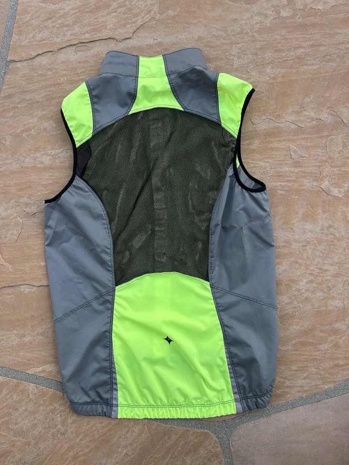 ESPECIALIZADO - Chaleco Ciclismo Mujer’s TALLA S Reflectante Amarillo Cremallera Completa Foto 3 de 3