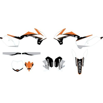 D'COR Visuals COR9 Complete Graphic Kit - KTM