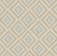 ANDREW MARTIN CURTAIN FABRIC DESIGN "Glacier 2 METRES POWDER LINEN BLEND