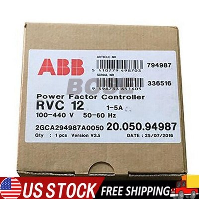 RVC-12/1-5A ABB Power Factor Controller RVC 12 1-5A Brand New Box