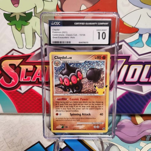 Claydol graded CGC 10 for sale on eBay