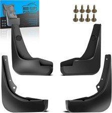 Mud Flaps Splash Guards Set For 2010-2015 Chevy Cruze 4-door Sedan - 4 Pieces Mud Flaps Splash Guards Set For 2010-2015 Chevy Cruze 4-door Sedan - 4 Pieces