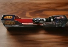 Stars Wars Darth Vader 2009 Electronic Lightsaber Sounds Lights 1 1/2 Ft