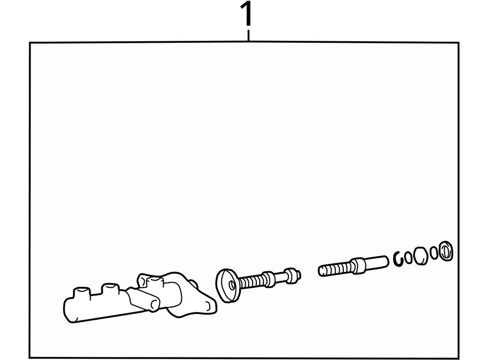 1999-2005 Hyundai Sonata Brake Master Cylinder A6S4U - Image 3 of 3