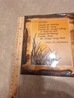 Handmade Polished Wooden Wall Art with To Mom Poem 8"H X 7" W — photo 7