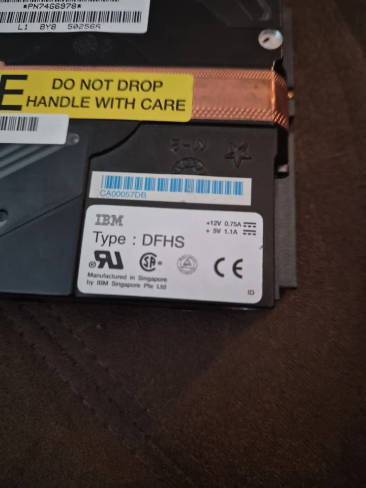 Novo disco rígido IBM DFHS - Imagem 3 de 4