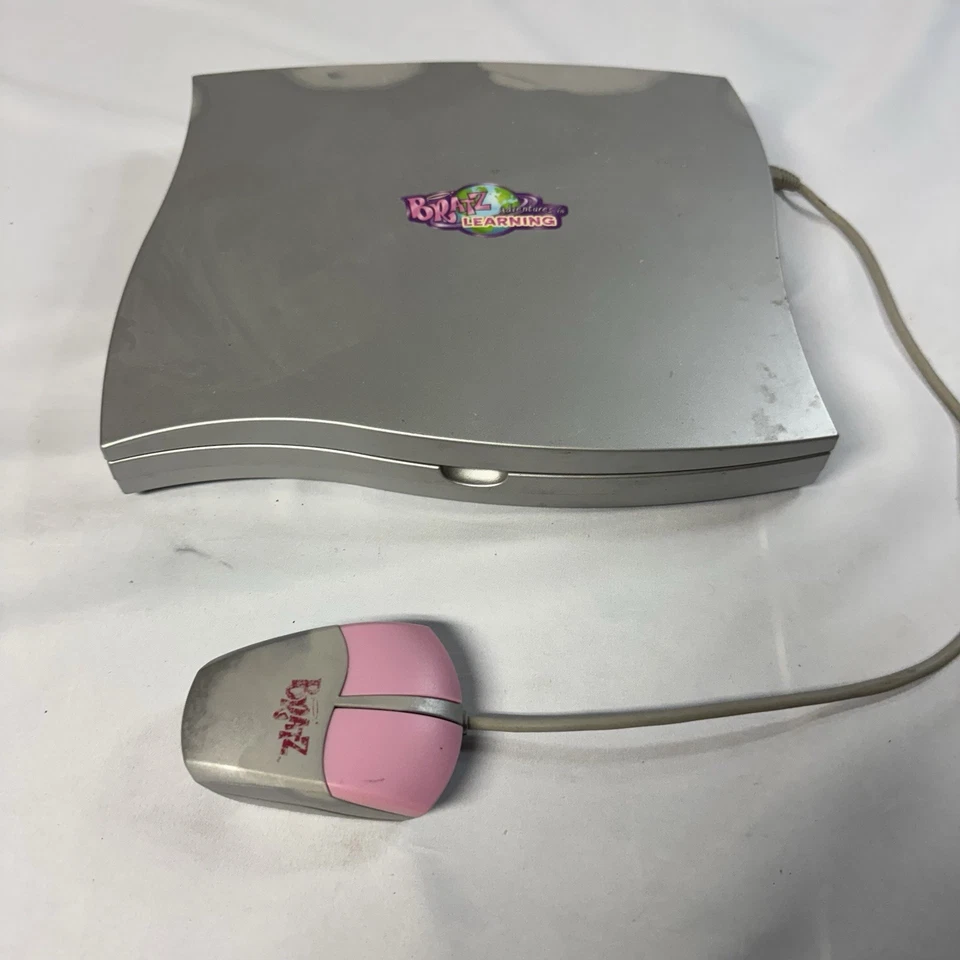 Bratz Learning Laptop & Mouse  XOXO Spell Grammar-Non Working Parts Only - Image 4 of 4