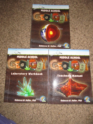 REAL SCIENCE 4 KIDS Focus On GEOLOGY Middle School Keller Text Teacher Lab SET