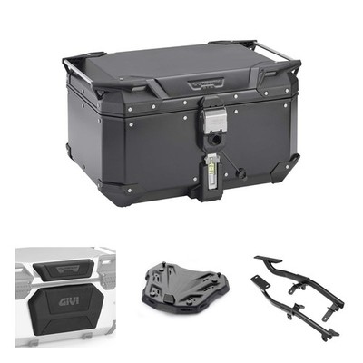 GIVI EVO SMART Bauletten-Kit Schwarz 58L Für ZONTES 703F ADVENTURE 2025-2025