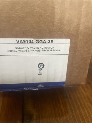 Johnson Control va9104-gga-3s electric valve actuator W/ Ball Valve Linkage Prop