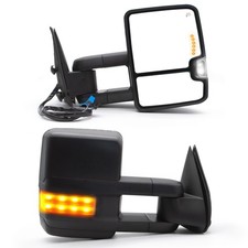 Tow Mirrors 03-06 Silverado Sierra Tahoe Yukon Power Heated Turn Signal LH RH