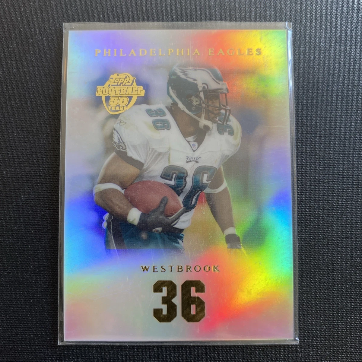 2005 Topps - Box Topper Tribute Brian Westbrook #47 /1199 for sale