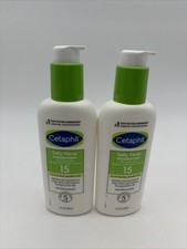 2 pack Cetaphil Daily Facial Moisturizer SPF 15, 4 fl oz NO BOX