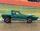 Hot Wheels Vintage 1967 “Python” Green/Silver Diecast Car 1:64 Redline Wheels HK