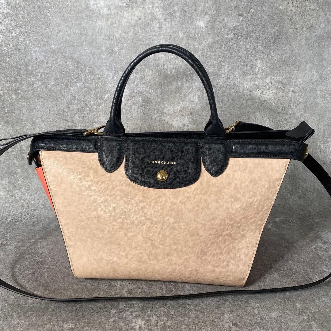 Authentic Longchamp Le Pliage Heritage Handbag 2way Shoulder Bag image 2
