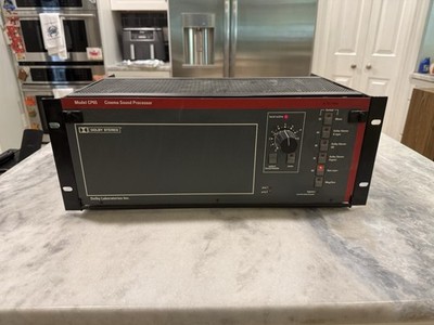 美品ドルビー Dolby CP65 シネマサウンドプロセッサー Dolby Model CP65 Movie Theater 6-Channel Cinema Sound Processor