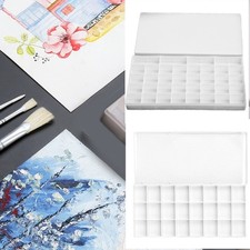 Leakproof Watercolour Paint Box with Lid 24 Well 36 Well Watercolor Paint Tray