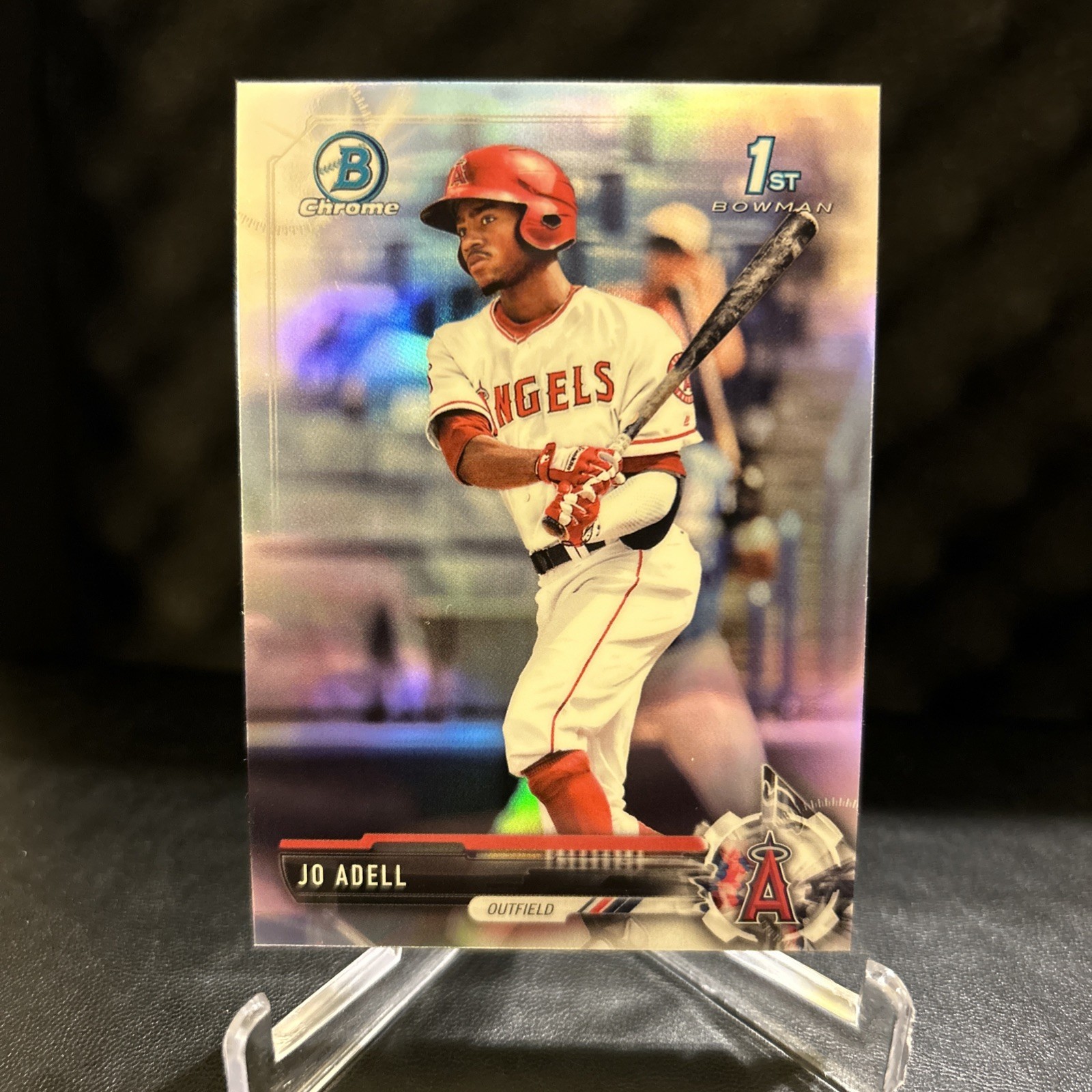 2017 Bowman Draft Chrome Jo Adell #BDC-95 Refractor 1st Bowman REFRACTOR