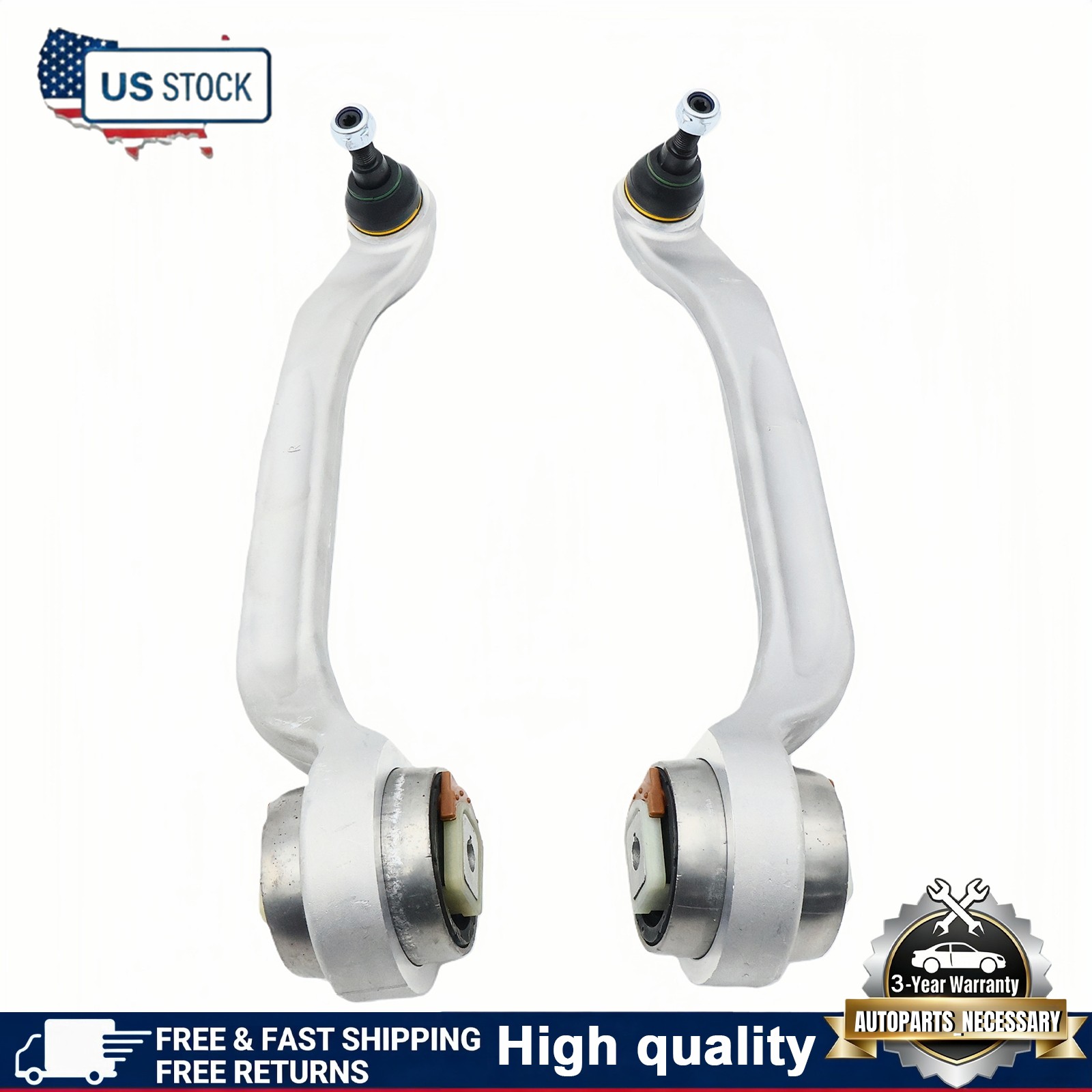 Bentley Continental 2014-2019 Front Upper Control arms 10 pcs P/N 3W0407510