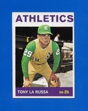 1964 Topps #244 HOF Tony LaRussa ROOKIE card Kansas City Athletic A's EX. rookie card picture