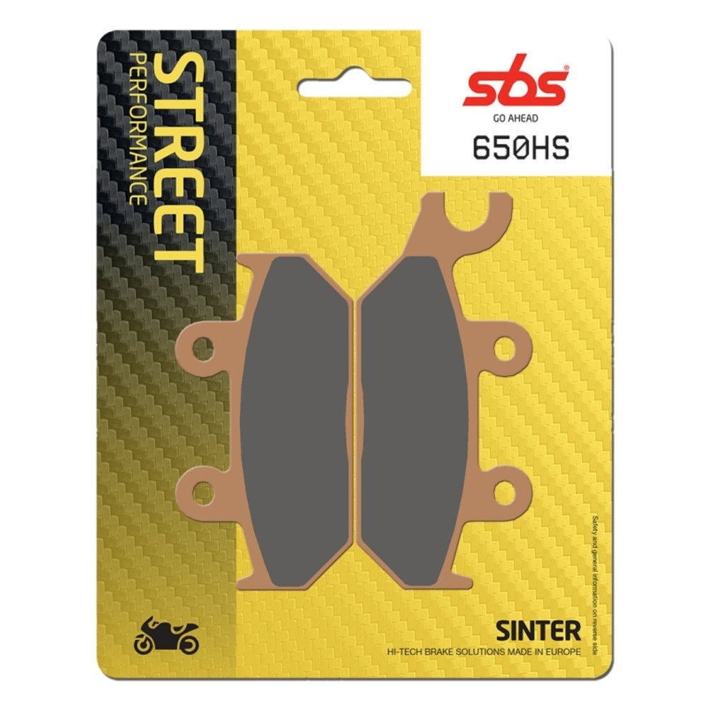SBS P650-HS Brake Pad For Motorcycle Spare Parts Accessories Replacement Parts
