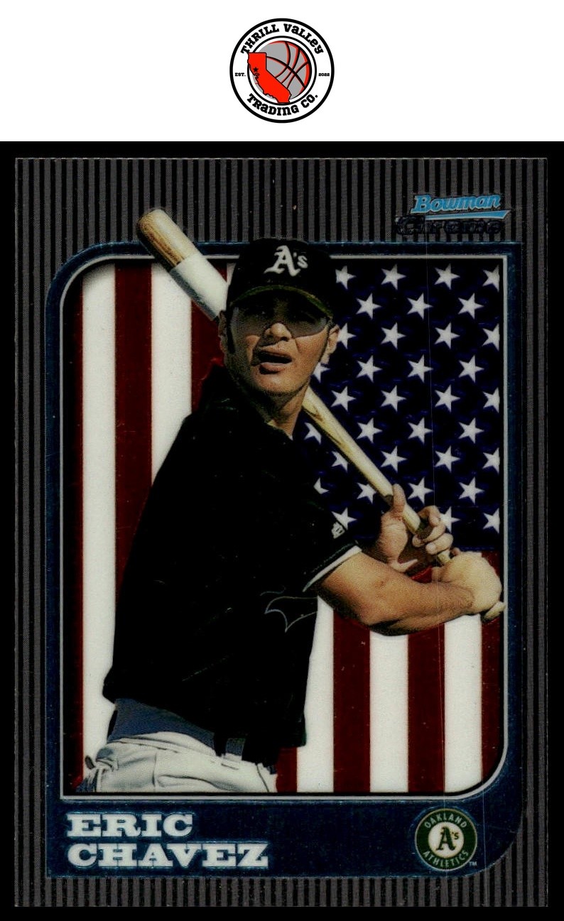 1997 Bowman Chrome #192 International Eric Chavez GET EVERY 4TH FREE