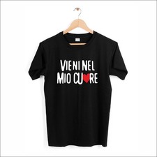 T-Shirt Unisex Adulto Bambino Ultimo Vieni nel mio Cuore concerto idea regalo