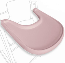 High Chair Tray Compatible with Stokke Trip Trap Chair Ergonomic Curved Design