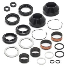 41mm Front End Fork Leg Rebuild Seals Boots Kits for Harley Softail FLST 1990-UP