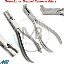 Bracket Remover Plier Straight & Curved Orthodontic Surgical Dental Instruments