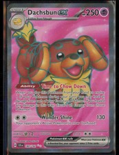 Dachsbun ex Holo Ultra Rare SV07: Stellar Crown 160/142 NM on eBay