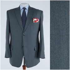 Mens Vintage Blazer 48L US Size CANDA Grey Sport Coat Jacket
