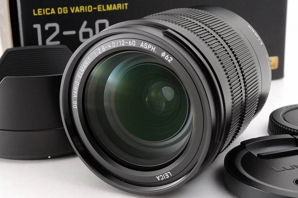 Panasonic Lumix 12-60mm F/2.8-4.0 Leica DG Vario-Elmarit MFT w/Box -Near Mint- - Image 2 of 4