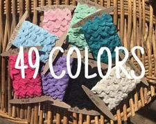 Ric Rac Trim 1/2" - 49 Colors 4 Yard Cards -.5 inch, half inch