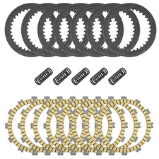 Clutch Friction Steel Plates and Spring Kit for Kawasaki KX250F KX252 2008-2020