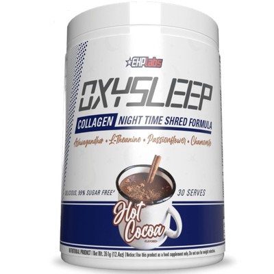 EHP Labs OxySleep Collagen Peptides Powder Night Time Shred - Promotes Deep S...