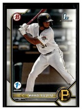 2022 Bowman 1st Edition #BPPF-52 Maikol Escotto Pittsburgh Pirates