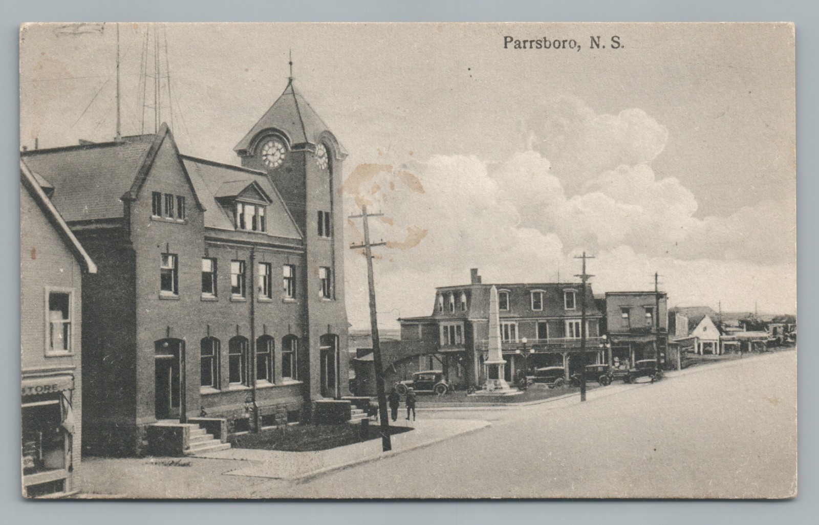 Parrsboro Nova Scotia—Rare Antique Postcard Rumsey 1934 eBay