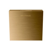 Mr Steam Aroma Designer Square 3 in. Steam Head in Brushed Bronze