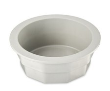 Vibrant Life Gray Crock Bowl 6" Dog or Cat 2.5 Cups NEW