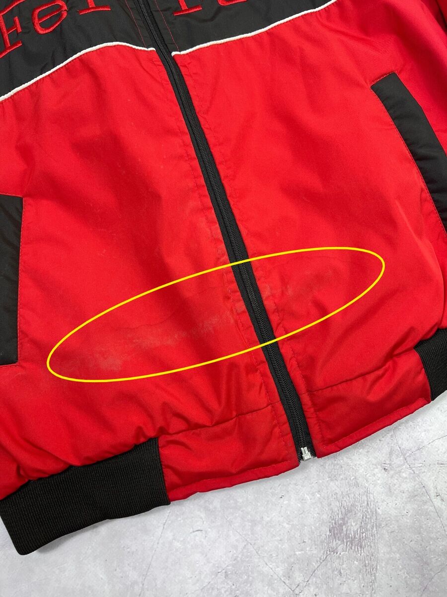 Vintage Ferrari Racing Jacket Marlboro Vodafone Shell Red Vintage Ferrari Racing Jacket Marlboro Vodafone Shell Red