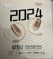 Open Ear Headphones, Bluetooth Headphones 5.4 Sports Wireless Earbuds, Black