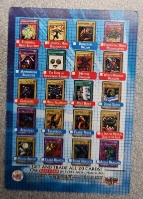 mcdonalds promo yugioh cards Yu-Gi-Oh! GX Cards McDonald's Promotional Card 2004