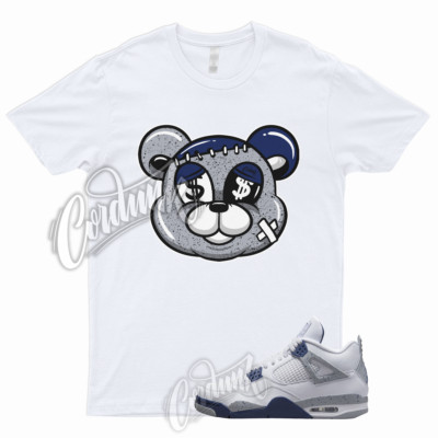 STITCH T Shirt for 4 Retro White Midnight Navy Georgetown Light Smoke Grey Red