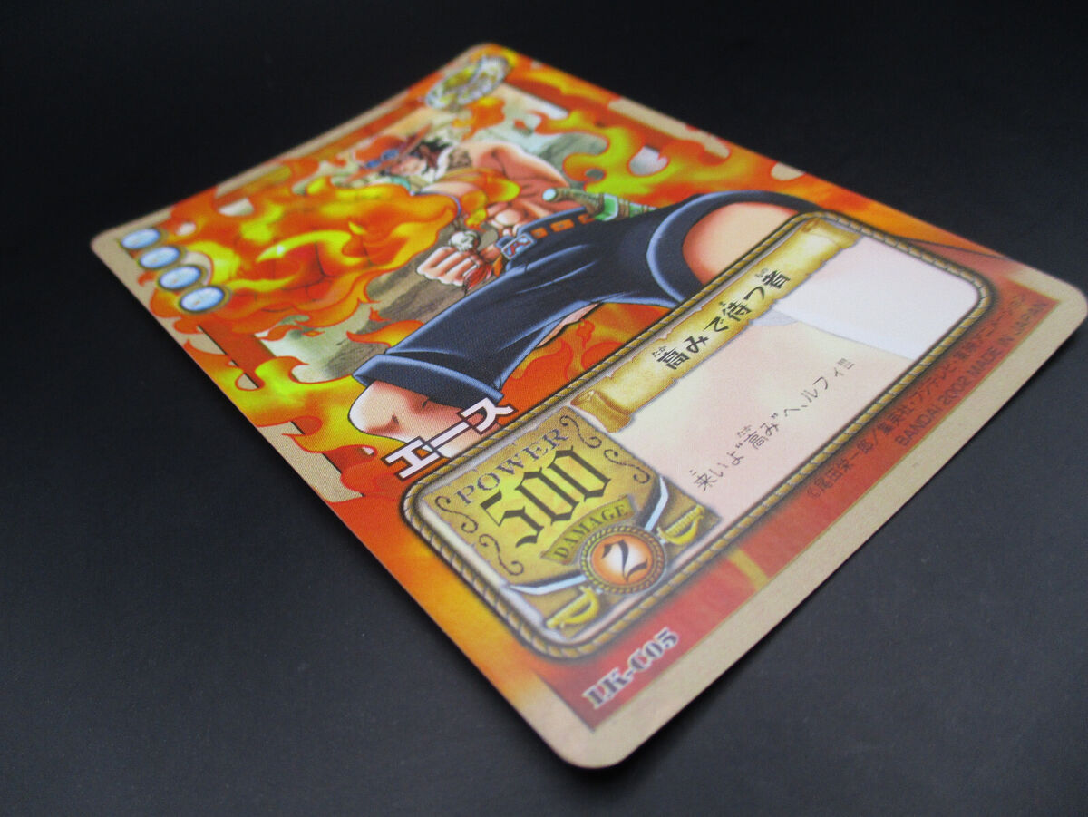 Portgas D Ace Holo LK-C05 One Piece Card geme From TV Portgas D Ace Holo LK-C05 One Piece Card geme From TV